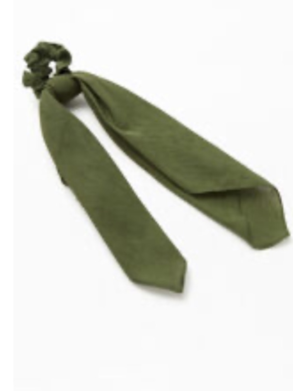 NWT! Pacsun LA Hearts Olive Solid Flowy Scrunchie